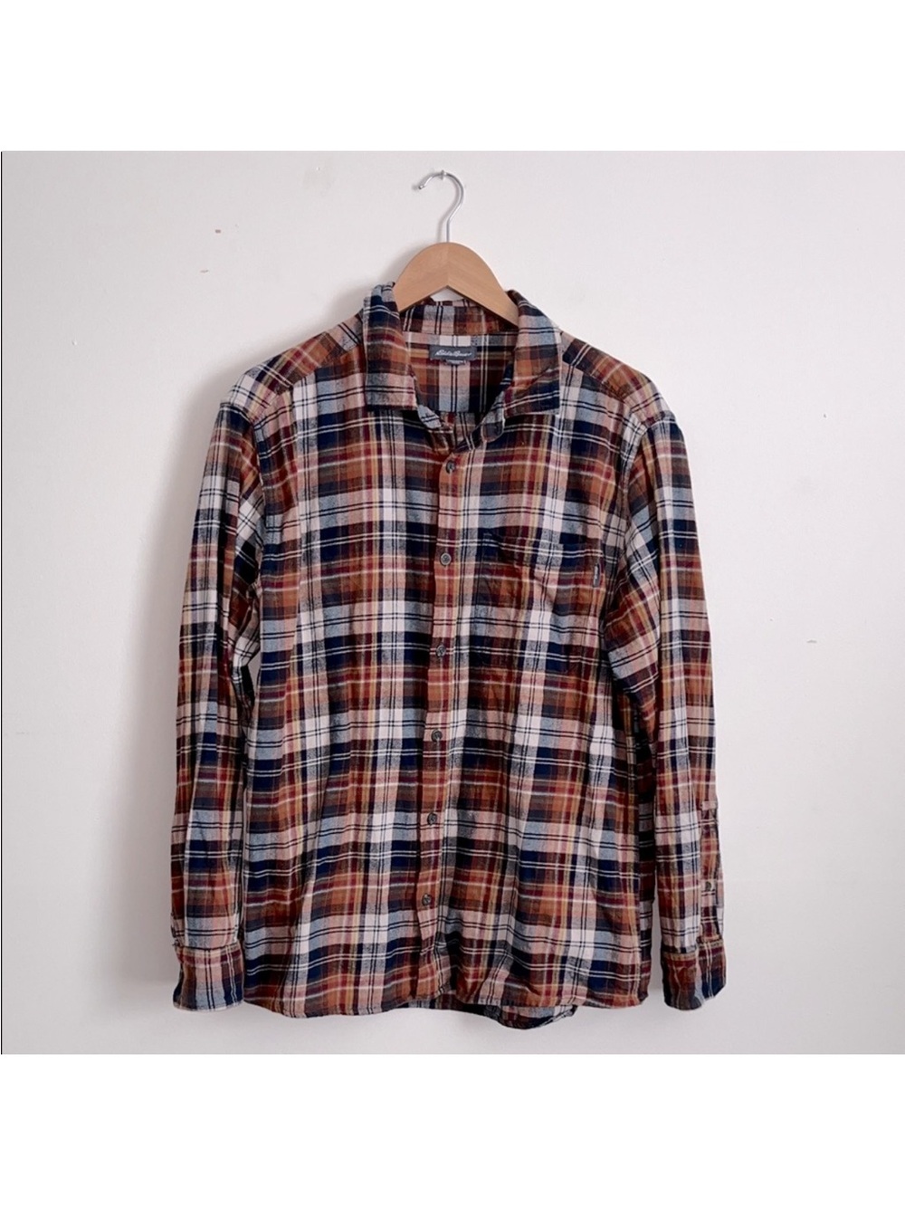 Eddie Bauer flannel long sleeve